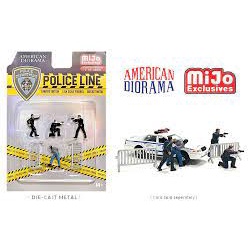 American Diorama-1/64 場景 人偶POLICE LINE