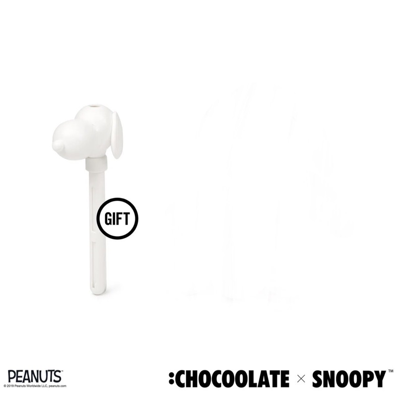 全新 現貨 :CHOCOOLATE x SNOOPY　史努比全白造型加濕器