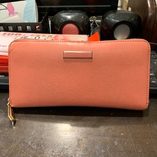 小CK拉鍊長夾 手拿皮夾 CHARLES & KEITH