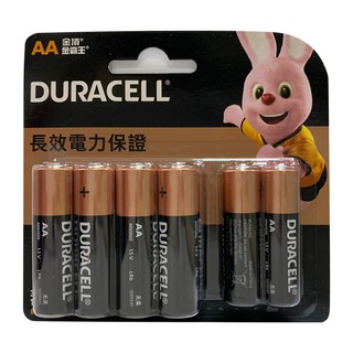 【DURACELL 金頂】鹼性電池3號AA 10入裝(台灣總代理)