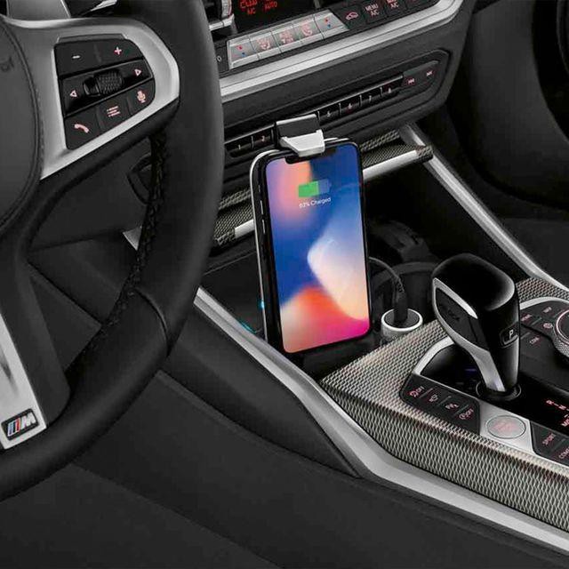車內車外都可用《台北快車》BMW原廠杯架通用型無線充電座行動充電器iPhone 7 8 Xs 11 12 Pro Max