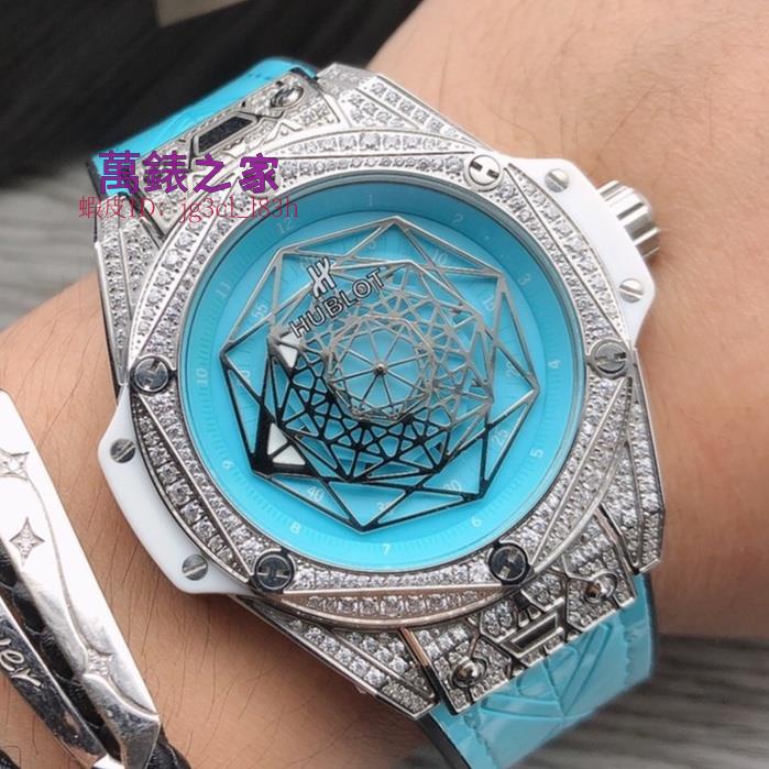 萬錶之家 新款HUBLOT恆寶系列:刺青腕錶系列機芯:精準自動機械錶帶:漆皮復刻橡膠 男士精品腕錶個性設計