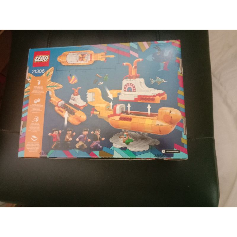 LEGO 樂高 21306 黃色潛水艇 送風火輪