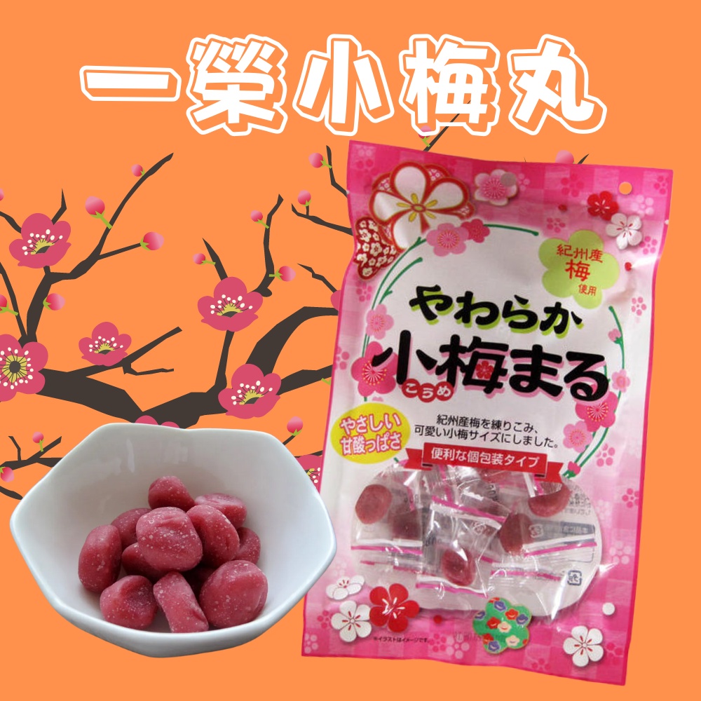 餅之鋪 日本現貨一榮小梅丸55g包 賞味期限23 06 05 蝦皮購物