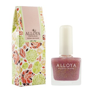 ALLOYA 英國愛若雅 水性無毒指甲油 Y052 甜美閃亮公主 10ml