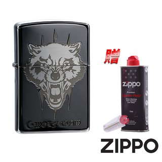 ZIPPO 兇猛狼爪(鏡面灰)防風打火機 ZA-1-49B 優惠出清 好禮超值送 官方正版 現貨 禮物 客製化 終身保固