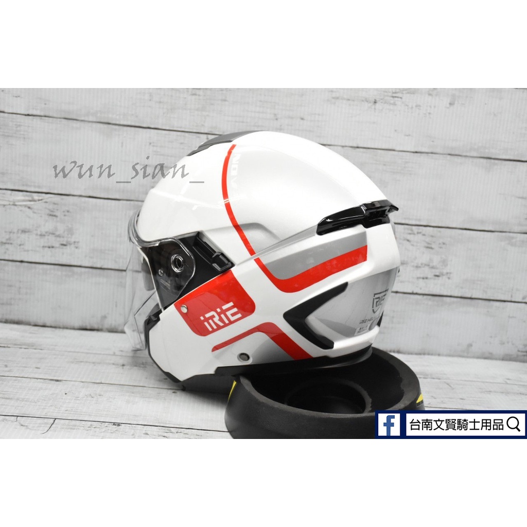 台南WS騎士用品 義大利 iRIE NOVA 629 彩繪 墨鏡 半罩式安全帽 BL3 米蘭設計 耳機槽 歐系帽