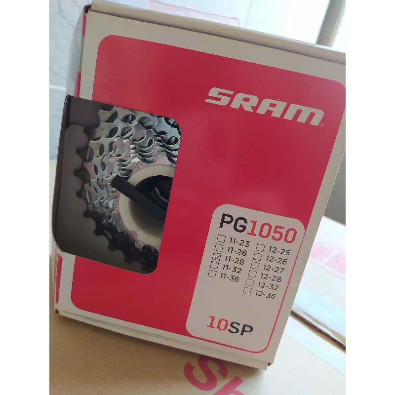 Sram PG-1050 10 Speed Cassette 11-28T 10速飛輪