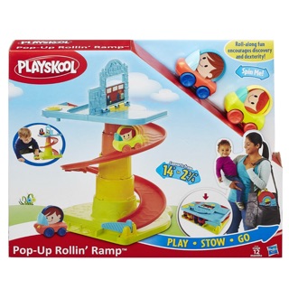 🔥全新現貨🔥🌟兒樂寶 軌道車遊戲組 桌遊🌟PLAYSKOOL 可收納 攜帶型 趣味玩具 模型軌道車 回力車迴力車