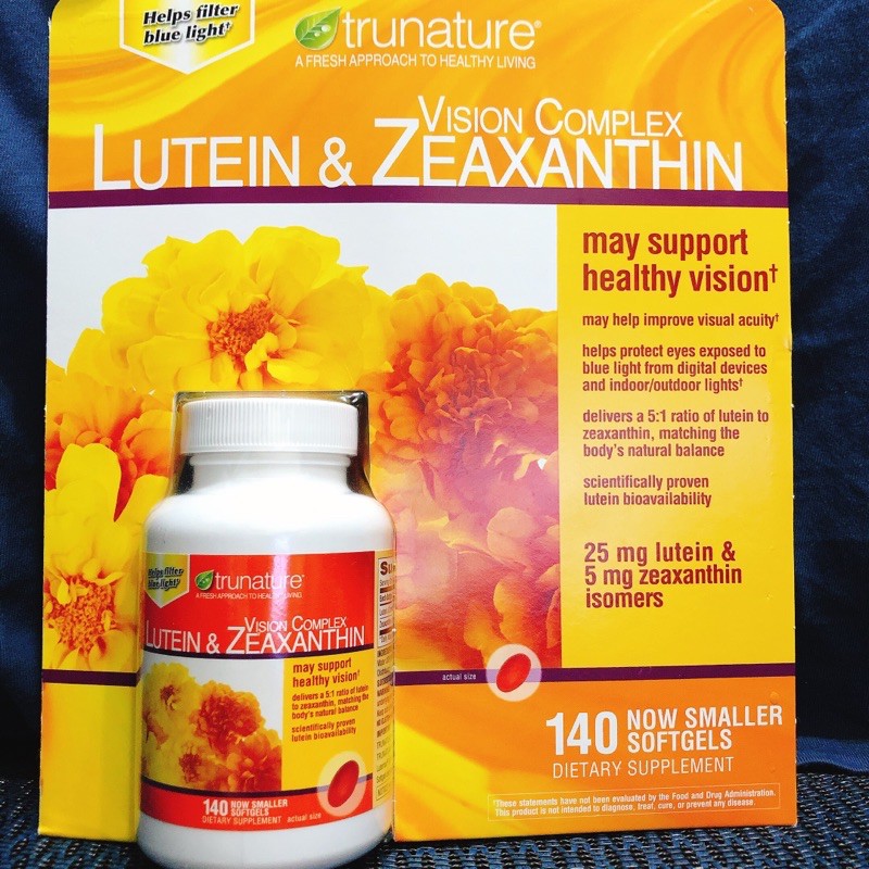 美國好市多costco Trunature Lutein & Zeaxanthin 葉黃素現貨在台 蝦皮購物