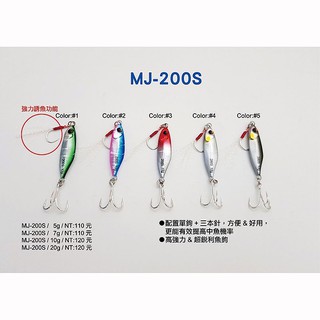 【 頭城東區釣具 】HARiMiTSU MJ-200S 微鐵板 鐵板