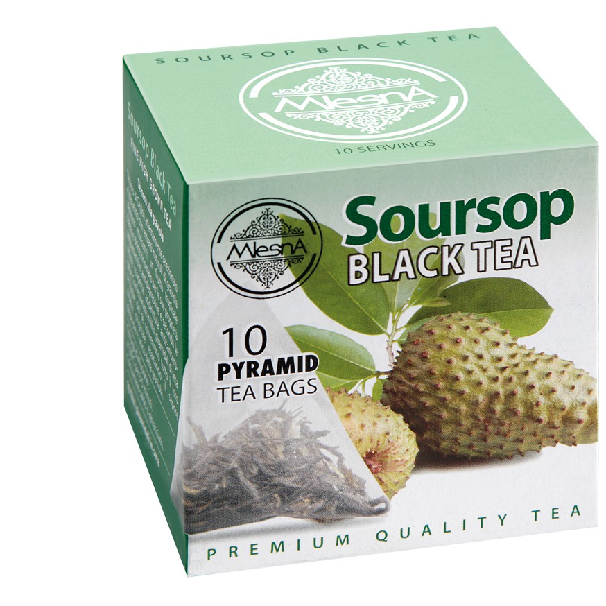 刺果番荔枝紅茶 (10入/盒) Soursop Black Tea 立體茶包 曼斯納 MlesnA 正式代理進口