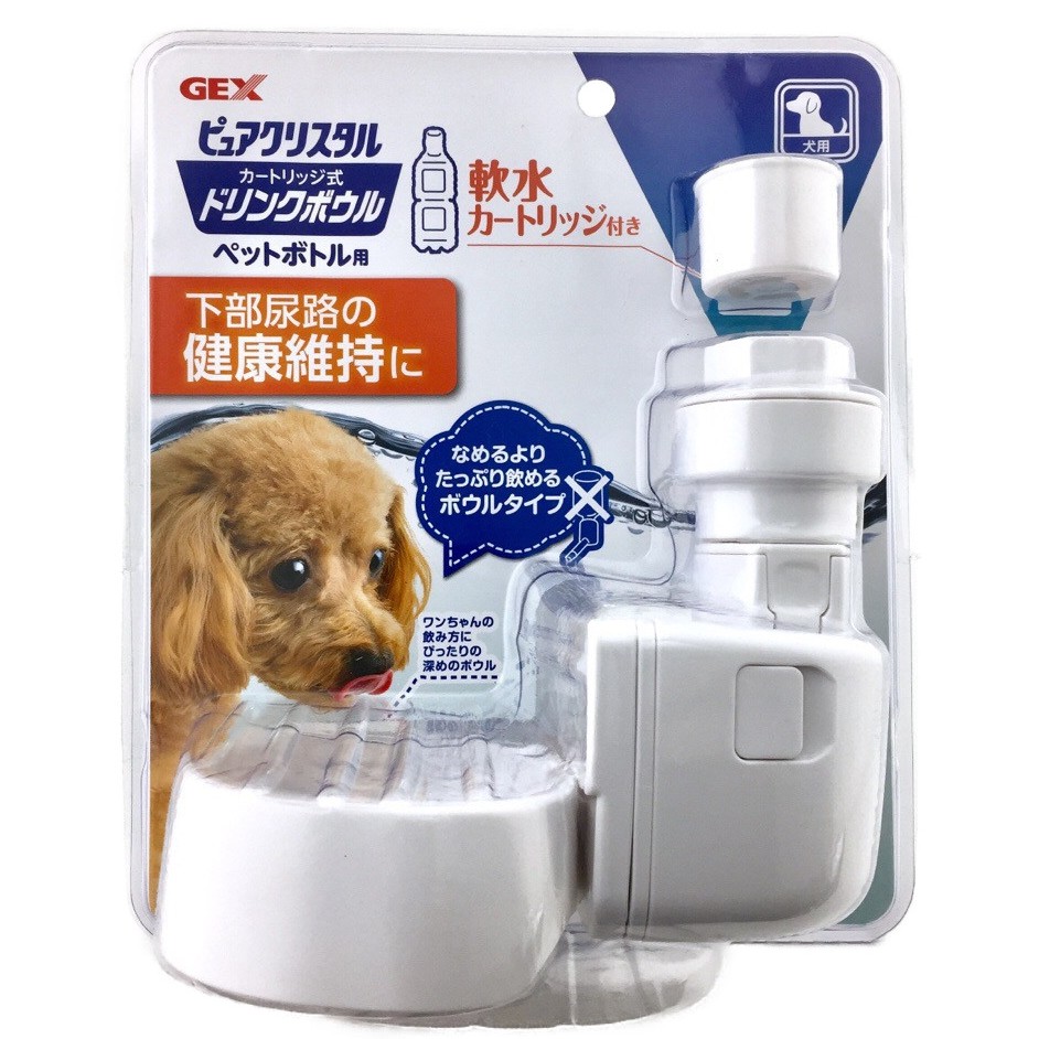 紅鼻馴鹿 特價現貨 日本gex 犬用濾水神器提高喝水量深皿犬用飲水器喝水神器軟水過濾 蝦皮購物