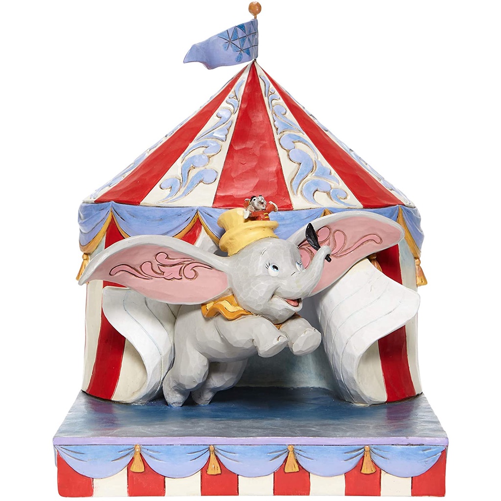 【頑R】現貨 Enesco 迪士尼 Disney 小飛象馬戲團 塑像 公仔 雕塑 收藏 小飛象 Dumbo