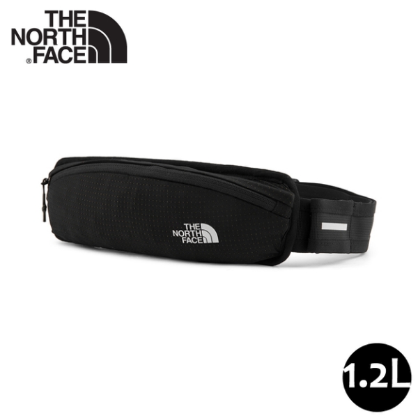 【The North Face 1.2L 運動腰包《黑》】52D4/輕巧休閒腰包/隨行包/跑步登山/悠遊山水