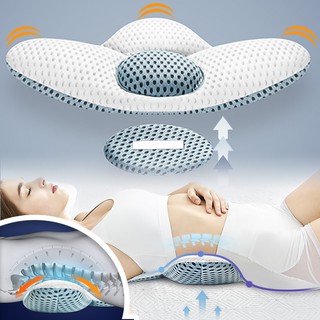 【高品生活】3D可調蕎麥殼護腰枕〈現貨附發票〉護腰墊/蕎麥枕/腰枕/護腰枕/腰墊/可水洗