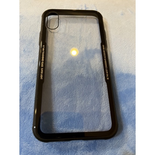 （全新）iphone XS 5.8寸 手機殼-玻璃背板手機殼