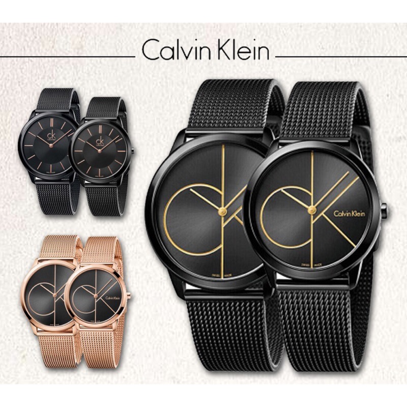 潔西女王代購小舖✨ CK Calvin Klein K3M214X1 +K3M22421米蘭風格時尚情侶對錶| 蝦皮購物