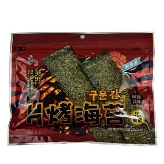 良澔 片烤海苔(椒鹽口味) 36g【家樂福】