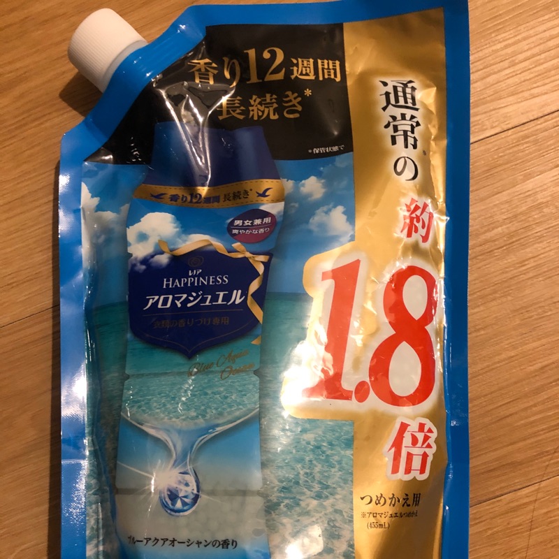 日本 洗衣 香香豆 香香粒 玫瑰 海洋 補充包 805ml