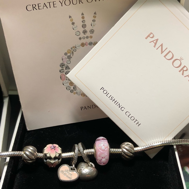 Pandora 潘朵拉 櫻花手鍊 華航免稅 保證正品  不議價