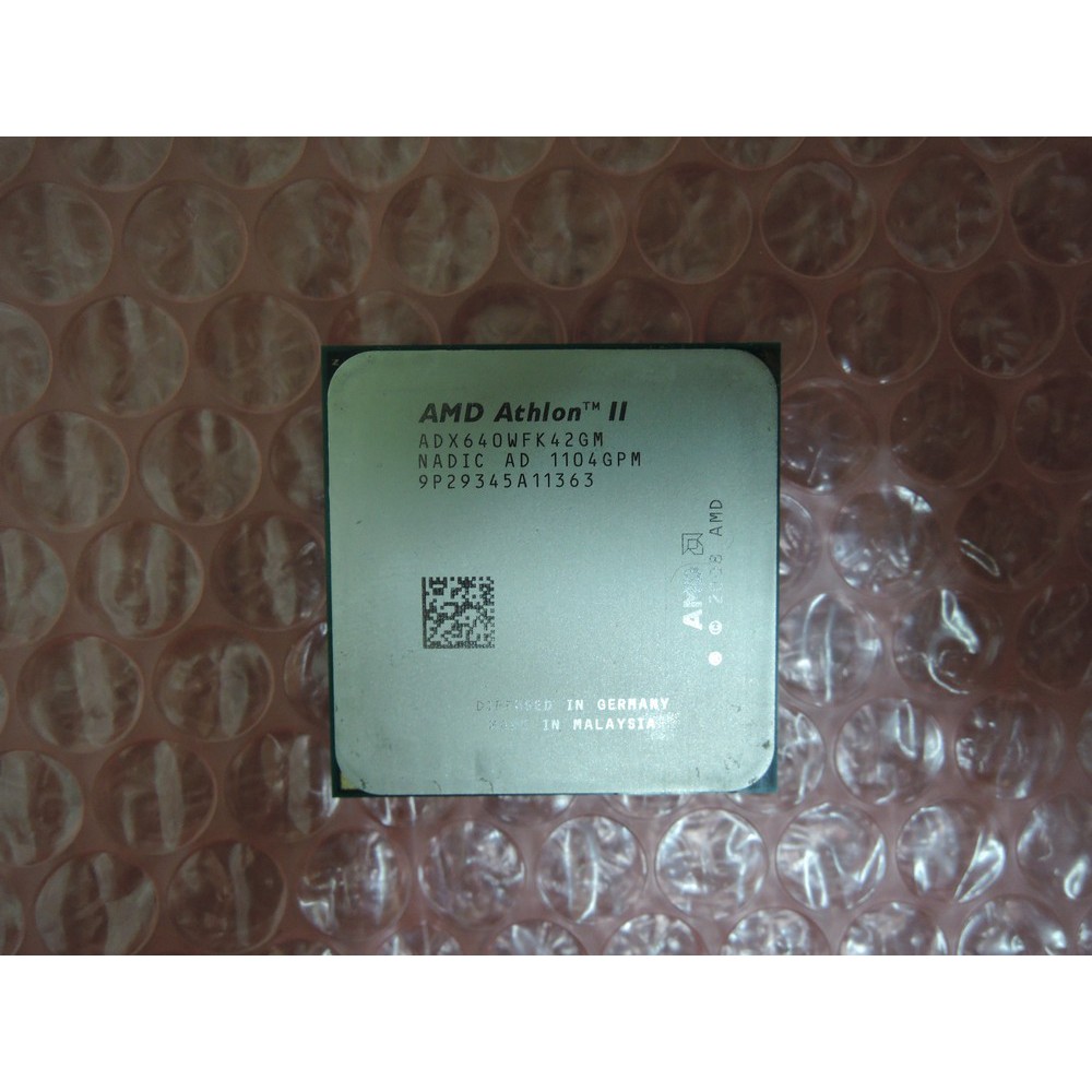 Athlon II X4 640 645 四核心 AM3 CPU