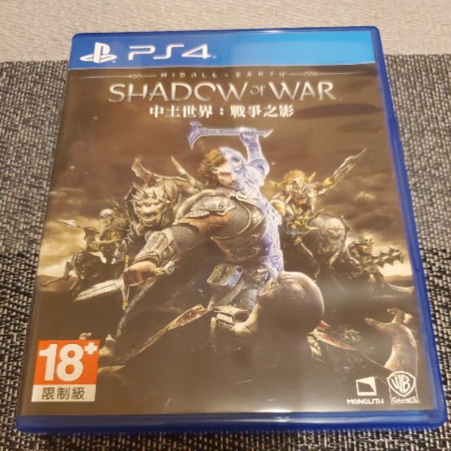 Ps4 遊戲中土世界戰爭之影中文版二手 蝦皮購物