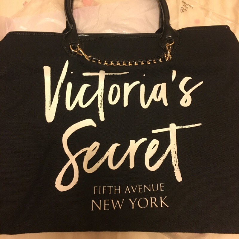 Victoria’s secret帆布托特包