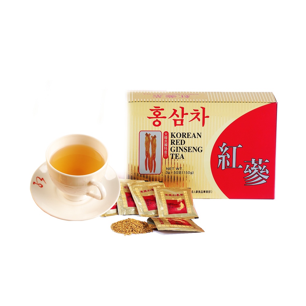 金蔘-6年根韓國高麗紅蔘茶(50包/盒)