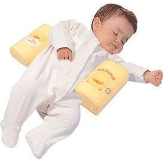 黃色小鴨(藍色款式)~嬰兒安全側睡枕~固定枕~讓寶寶以舒服的姿勢側睡