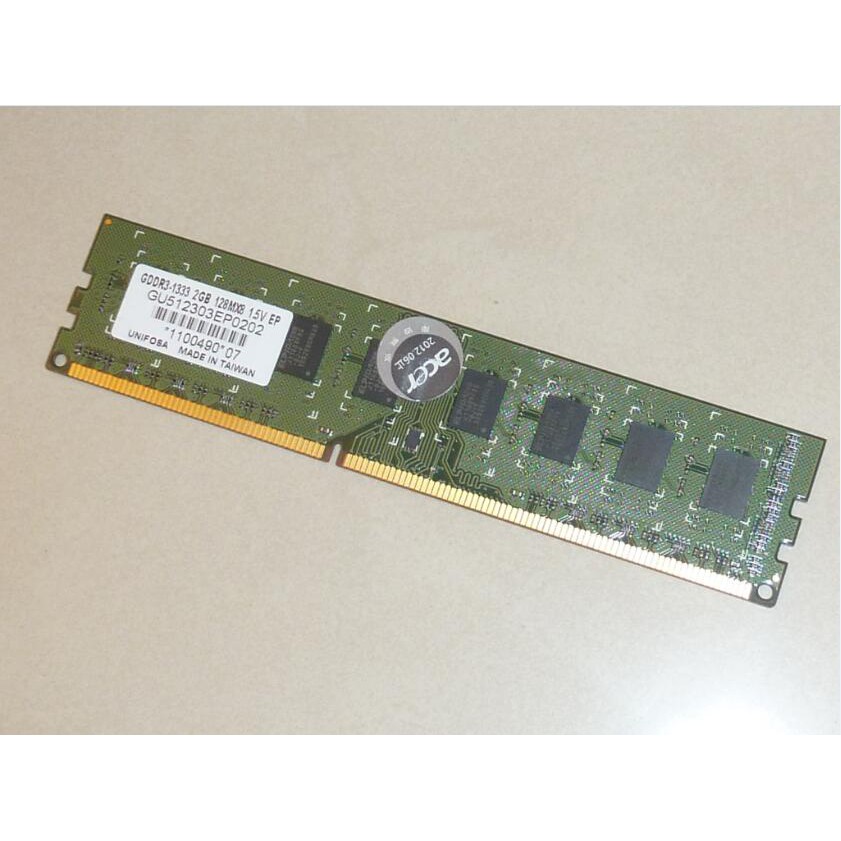 ELPIDA 爾必達 DDR3 1333 PC3 10600 2G 2GB 雙面