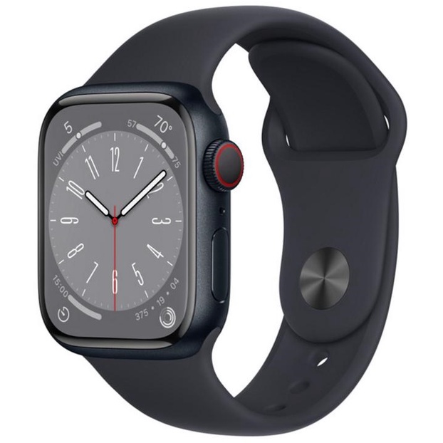《TDC》蘋果 Apple Watch S8 LTE 45mm 鋁金屬 運動型錶帶【原廠公司貨】供應中
