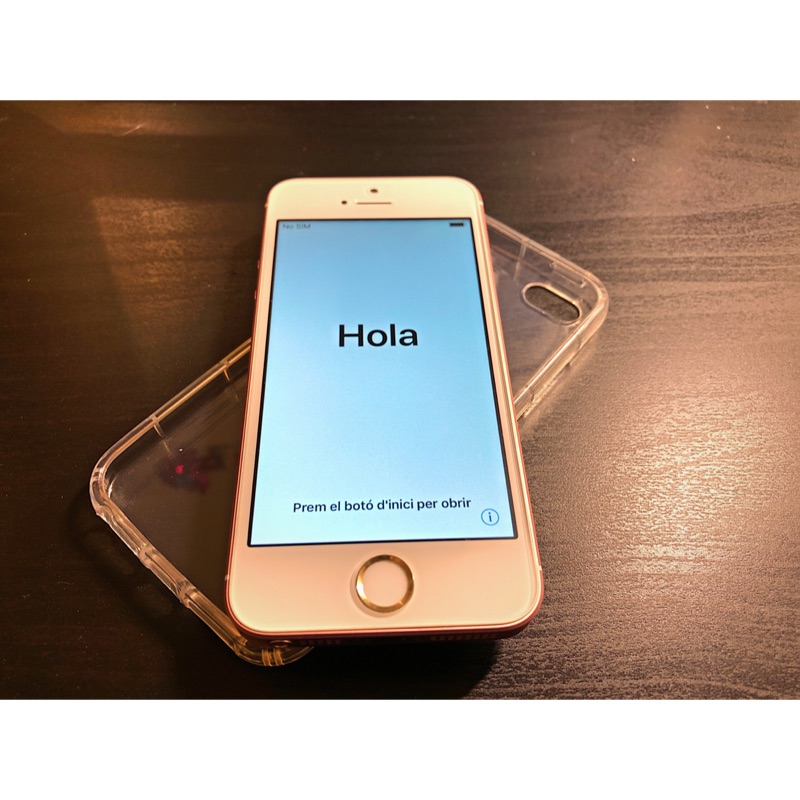 iPhone SE 16g 玫瑰金