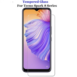 Tecno Spark Go 2022 2020 透明鋼化玻璃 Tecno Spark 8C 8T 8 Pro 9H 2