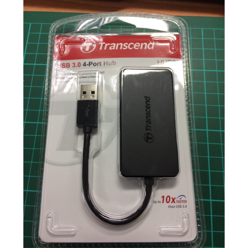 全新~現貨~創見 Transcend TS-HUB2K USB3.0 4Port HUB 集線器-黑