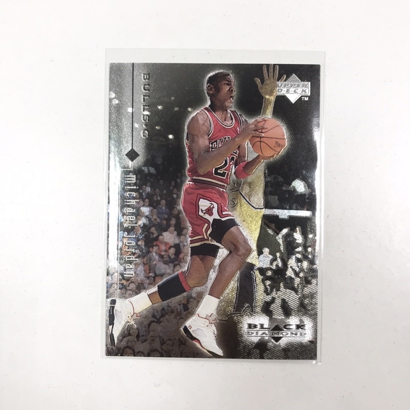 1999 UPPER DECK MICHAEL JORDAN 黑鑽 #6 喬丹 球員卡 籃球卡 收藏卡