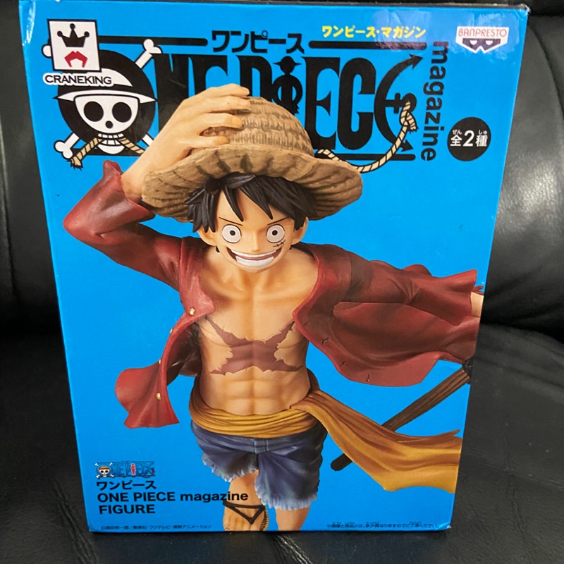 正版金證魯夫海賊王公仔航海王揮海賊旗款全新日版one Piece 蝦皮購物