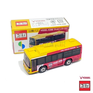 『 單位日貨 』現貨 日本正版 多美 TOMICA X KOBE 特別款 J聯盟 神戶 勝利船 足球隊 山陽巴士 合金