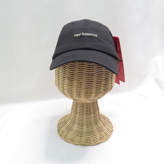 New Balance 復古棒球帽 運動帽 單一尺寸 英文字母 LAH21100BK 黑【iSport 愛運動】
