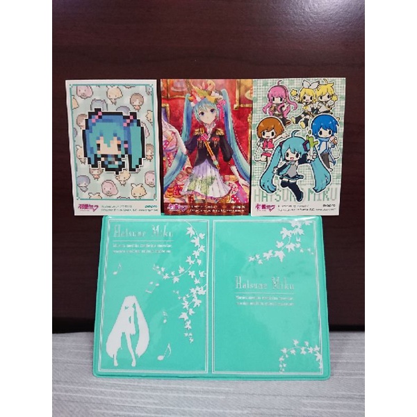 【KP雜貨鋪】免運 正版 安利美特 animate 初音未來 證件套 卡套 卡片 收藏卡 小卡