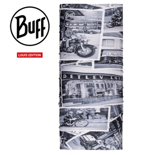 【德國Louis】Buff 萬用頭巾 黑白配色優雅時尚多用途魔術圍巾無縫設計保暖防風快乾抗菌脖圍頭圍編號20919244
