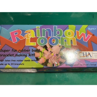 rainbow loom 正版 橡皮筋編織器 彩虹手鍊