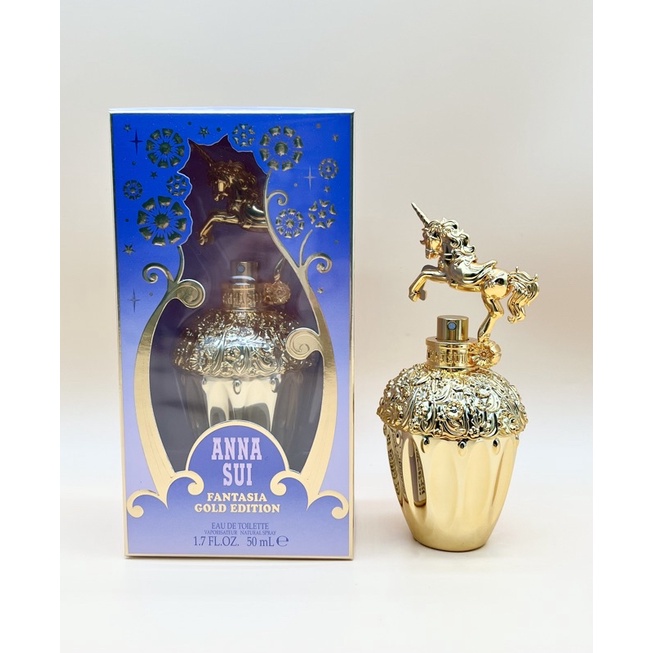 ANNA SUI 童話 金色獨角獸 淡香水 《法意公司貨》現貨 50ML