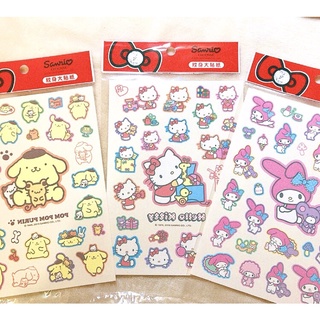 Hello Kitty凱蒂貓/布丁狗/美樂蒂/紋身大貼紙