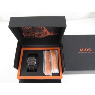 MIDO M0054303605122 Multifort 先鋒系列典藏大三針機械腕錶*只要11500元*(FM048)