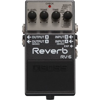 [送短導免運] BOSS RV-6 Digital Reverb 數位殘響 效果器 RV-6 [唐尼樂器]