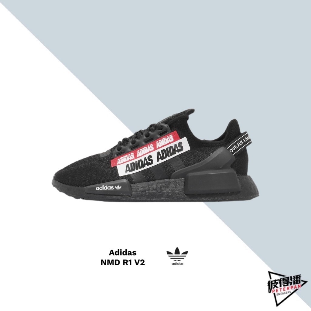 Adidas nmd r1 v2 all outlet black