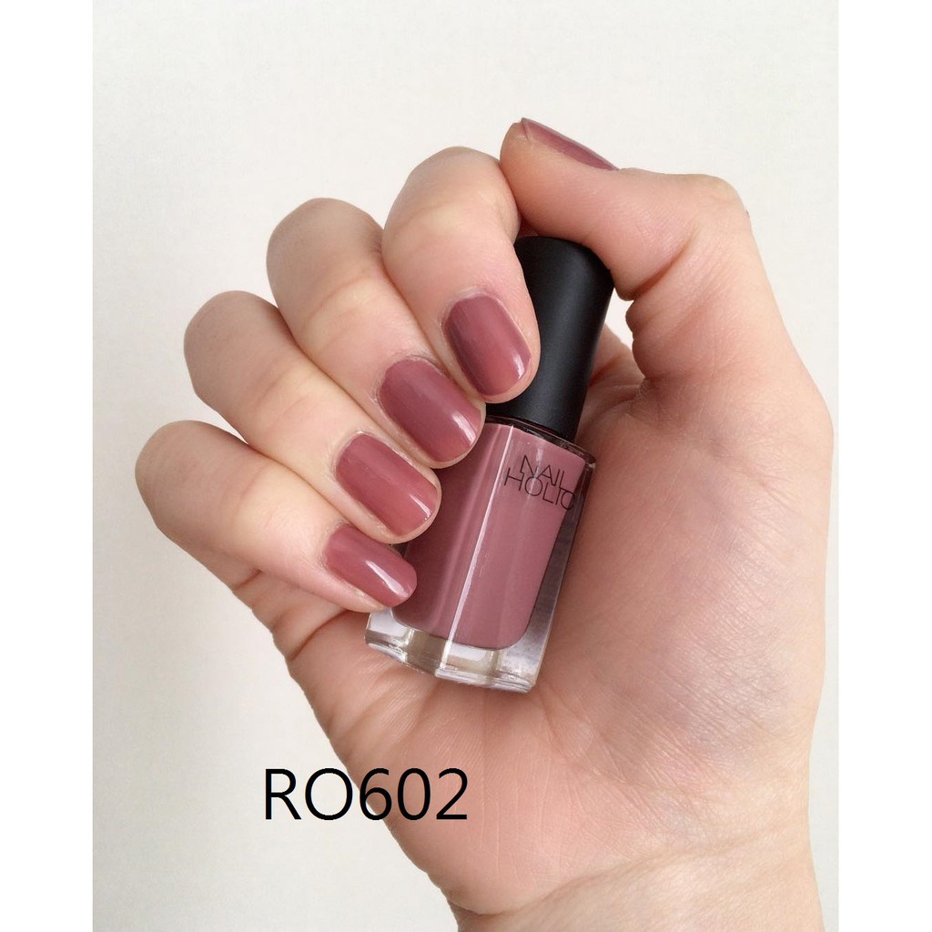 唯亮 現貨 Nail Holic 指甲油ro602 Be816 Be302 煙燻粉色 蝦皮購物