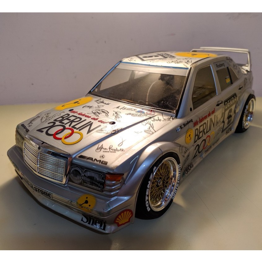 稀有1 10 Tamiya Mercedes Benz 190e Berlin 00 車殼 蝦皮購物