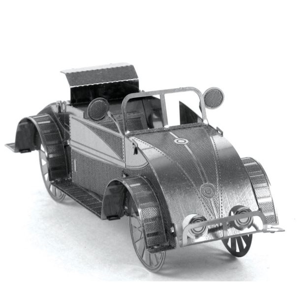 【阿齒】DIY 3D金屬模型 古董金龜車 3D金屬拼圖